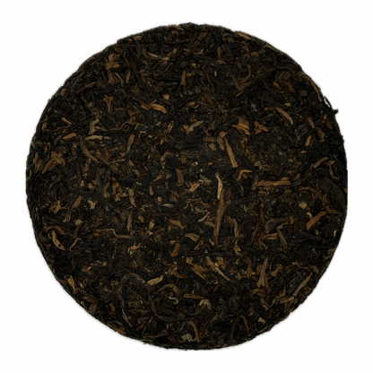 Pu-Erh Shu Tee – Lincang, Goldene Knospen, Jahrgang 2009 (100g Mini-Bing)