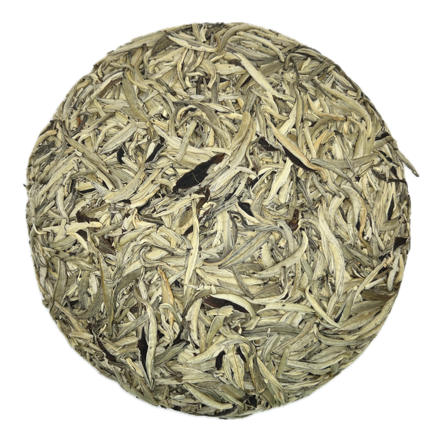 Silver Needle Weißer Tee (Bai Hao Yin Zhen), Teeblatt-Biskuit 357 g – Jishunhao, Yunnan, 2020