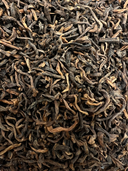 Gongting Shu Pu-Erh Ancient-Tree , Golden Tips, Premium Fermentation