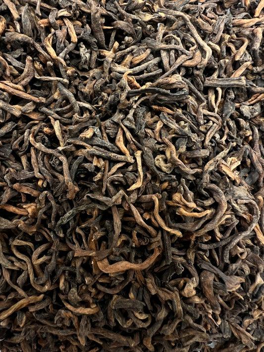 Gongting Shu Pu-Erh Ancient-Tree , Golden Tips, Premium Fermentation